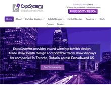 Tablet Screenshot of exposystems.com